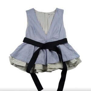 Zara Trafaluc collection bow tie blouse